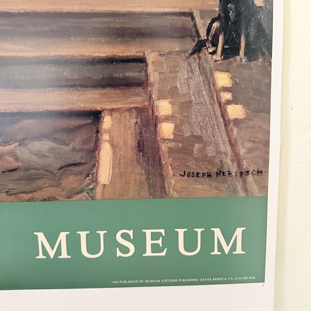 Joseph Kleitsch The Old Post Office Laguna Beach Art Museum Poster Print 40x28” - Picture 14 of 14